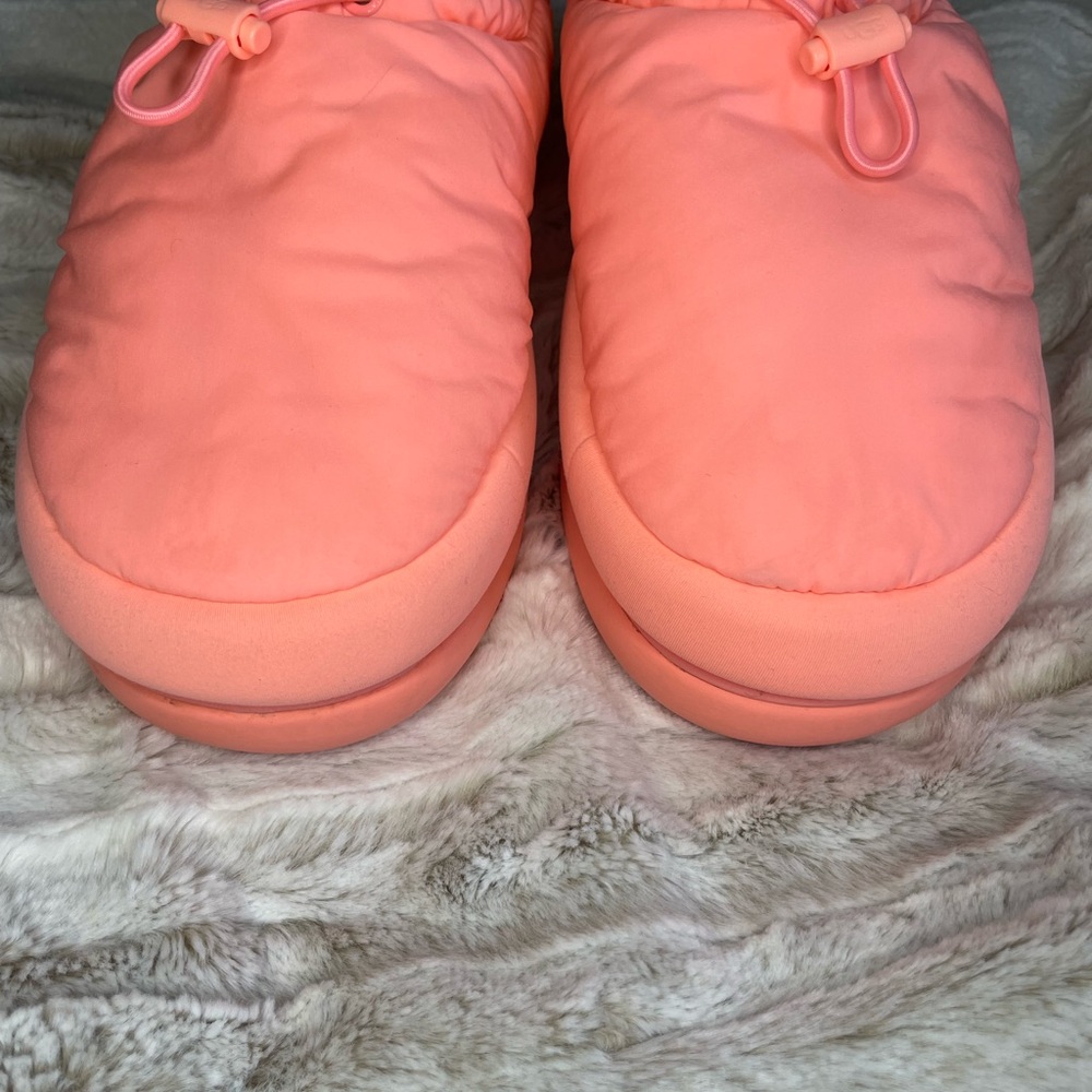 UGG Coral Pink Quilted Slide Slippers - Picture 8 of 11